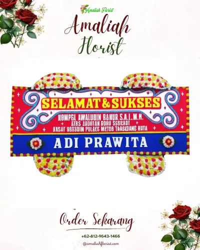 Karangan Bunga Ucapan Selamat cisangu