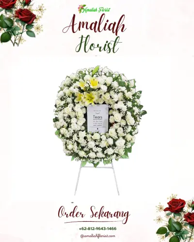 Krans Bunga Duka Cita cisangu